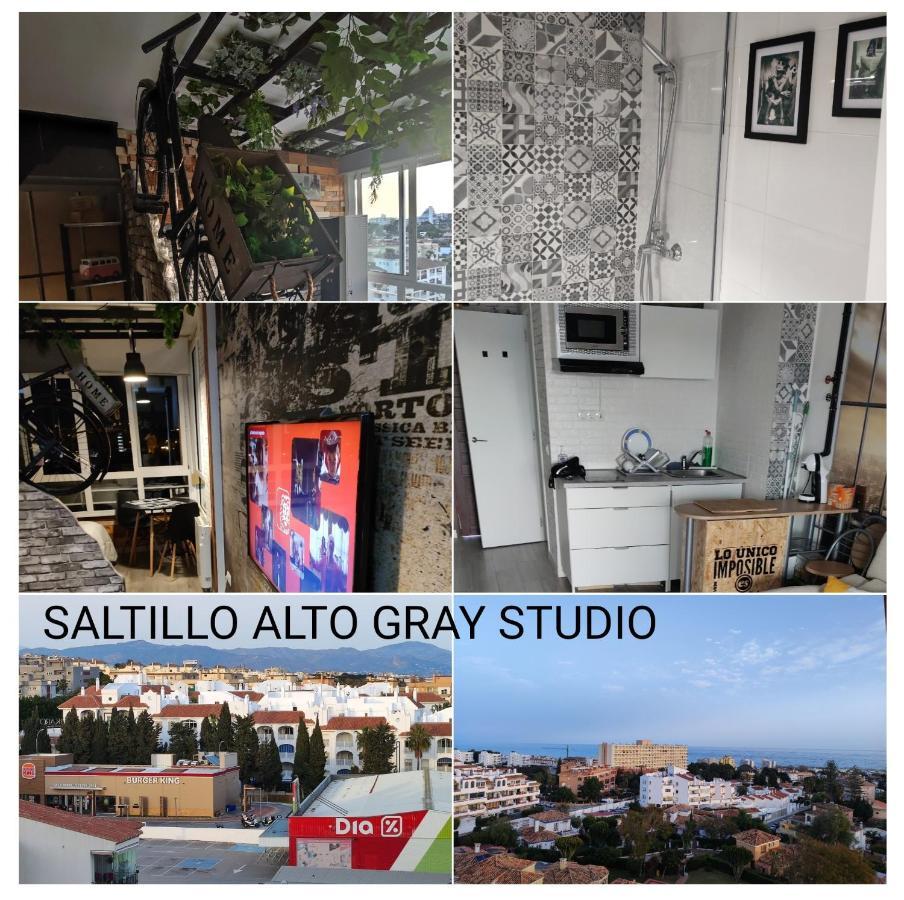 Saltillo Alto Gray Studio. Vistas Al Mar Y Piscina Torremolinos Esterno foto